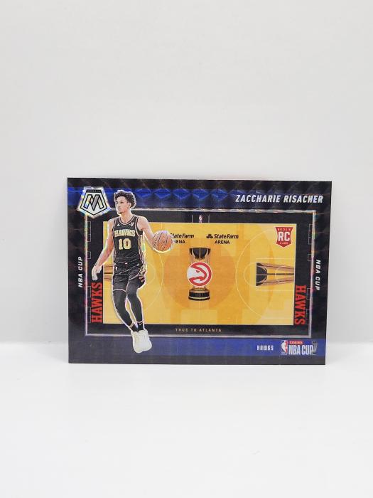 2024-25 PANINI MOSAIC BASKETBALL ZACCHARIE RISACHER ''NBA CUP'' ROOKIE 