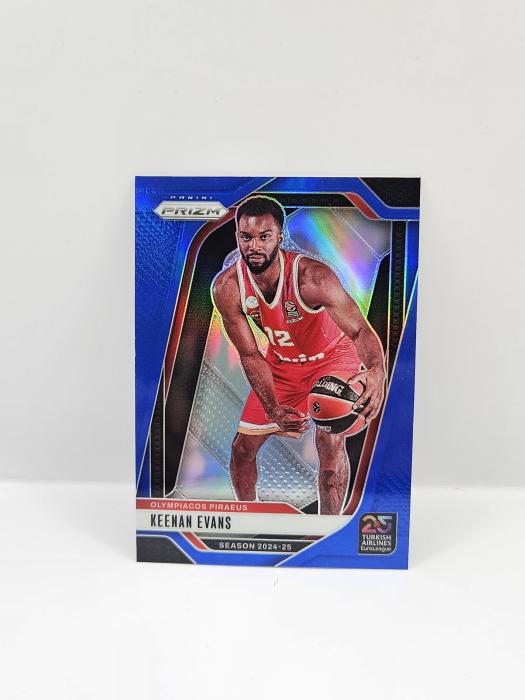 2024-25 PANINI PRIZM EUROLEAGUE KEENAN EVNS BLUE 140/199