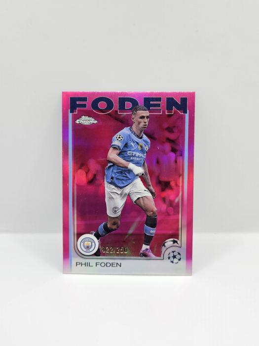 2024/25 TOPPS CHROME UEFA CLUB COMPETITIONS PHIL PHODEN 022/250