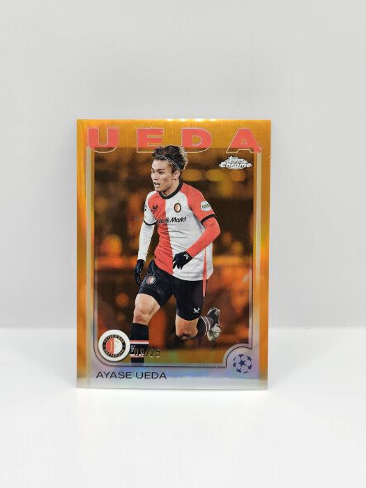 2024/25 TOPPS CHROME UEFA CLUB COMPETITIONS AYASE UEDA 09/25