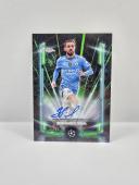 2024/25 TOPPS CHROME UEFA CLUB COMPETITIONS BERNARDO SILVA BLACK LASER AUTOGRAPH 30/99