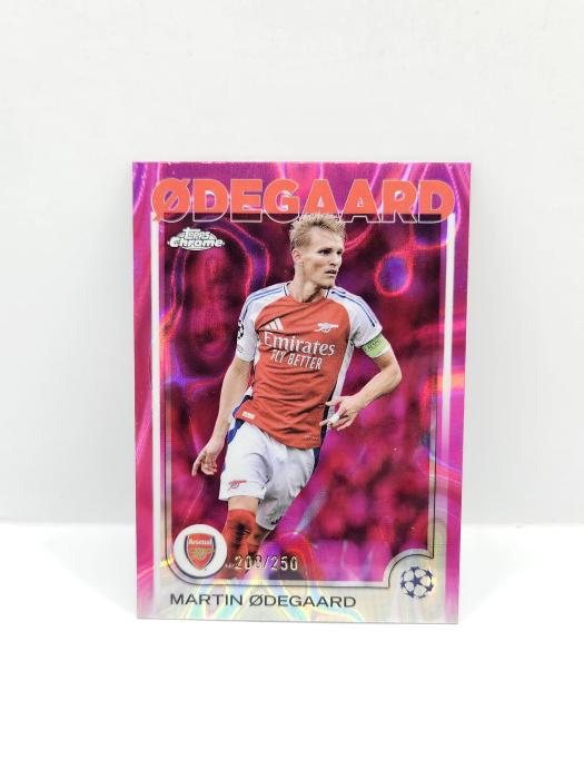2024/25 TOPPS CHROME UEFA CLUB COMPETITIONS MARTIN ODEGAARD 200/250