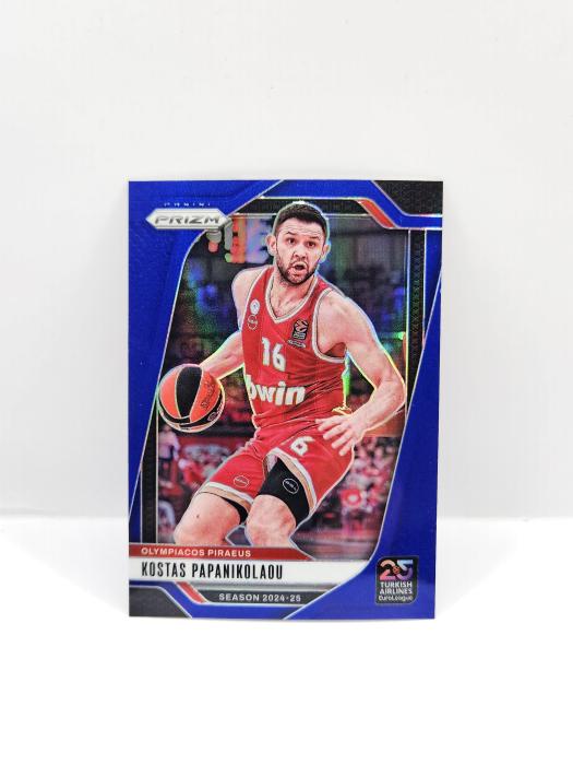 2024-25 PANINI PRIZM EUROLEAGUE KOSTAS PAPANIKOLAOU BLUE 131/199