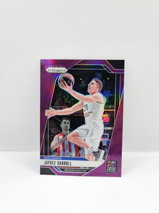 2024-25 PANINI PRIZM EUROLEAGUE JAYCEE CARROLL PURPLE 56/99