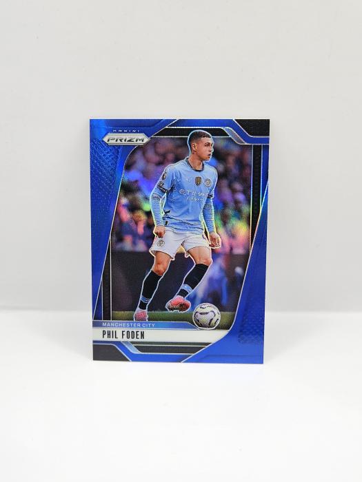 2024-25 PANINI PRIZM EPL PHIL FODEN BLUE 275/299