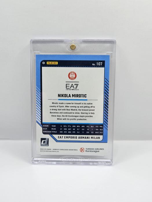 24-25 PANINI DONRUSS EUROLEAGUE NIKOLA MIROTIC ''YELLOW STAR'' 3/5