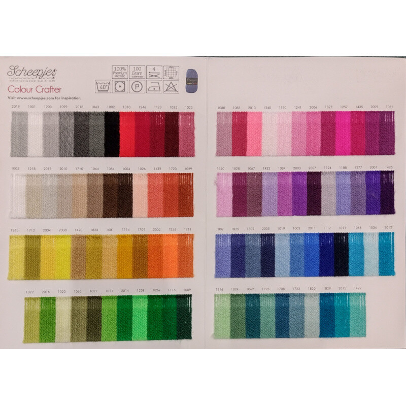 Χρωματολόγιο Scheepjes Colour Crafter
