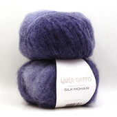 Silk Mohair Printed