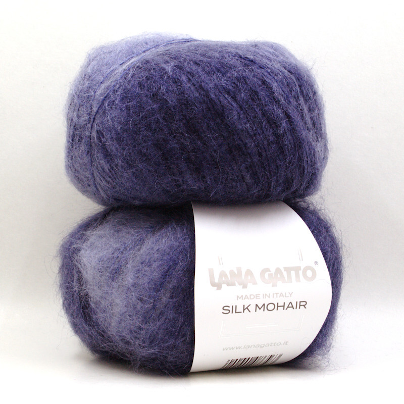 Silk Mohair Printed