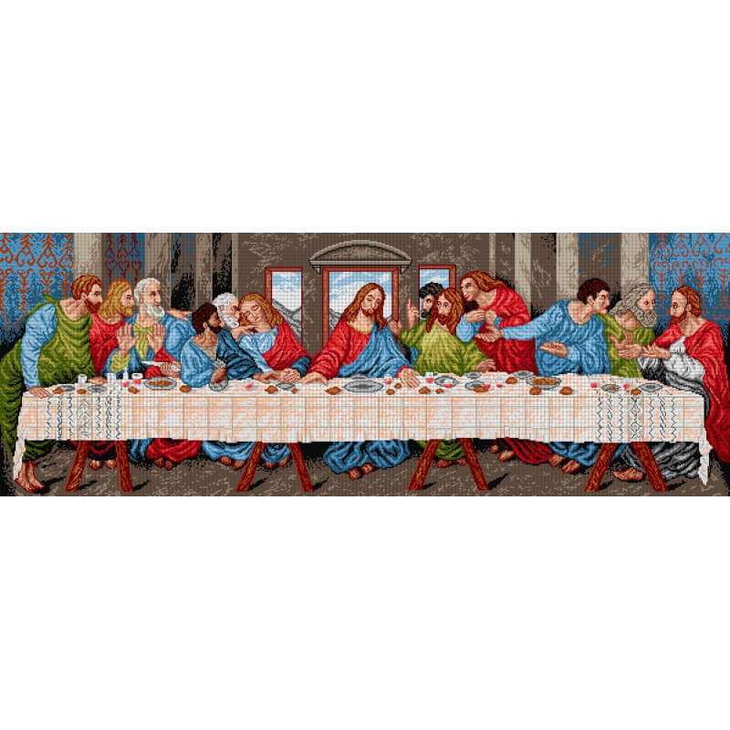 Ο Μυστικός Δείπνος (τυπωμένος καμβάς 54x150cm)