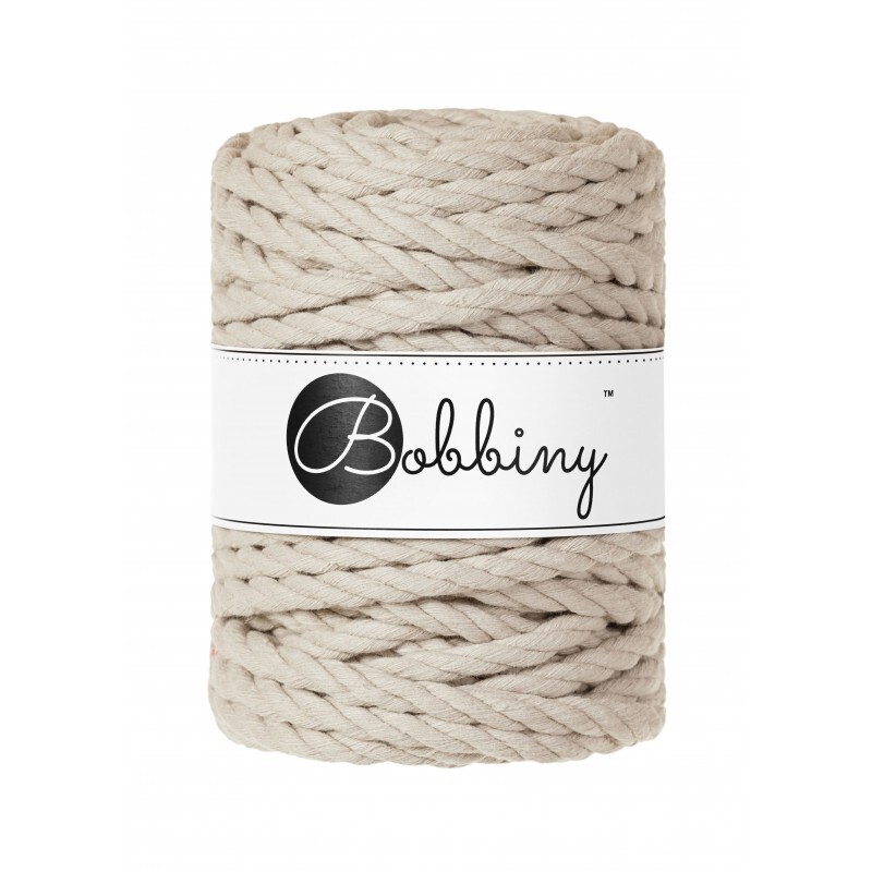 Macrame Cord 3ply - Super XXL 9mm