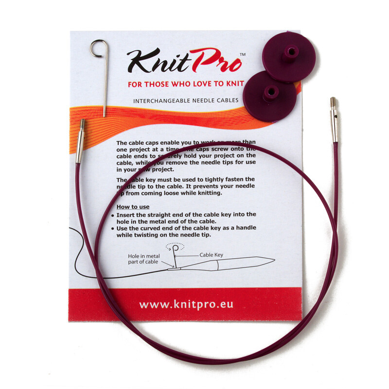 Καλώδιο εναλλάξιμης βελόνας-KnitPro