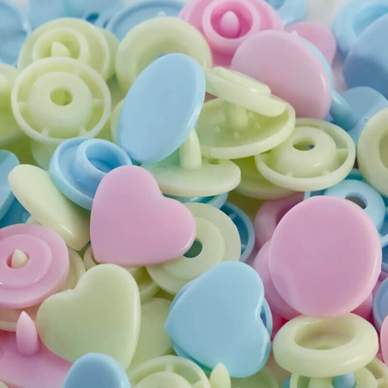 Non-sew press fasteners Colour Snaps Motif - Prym Love