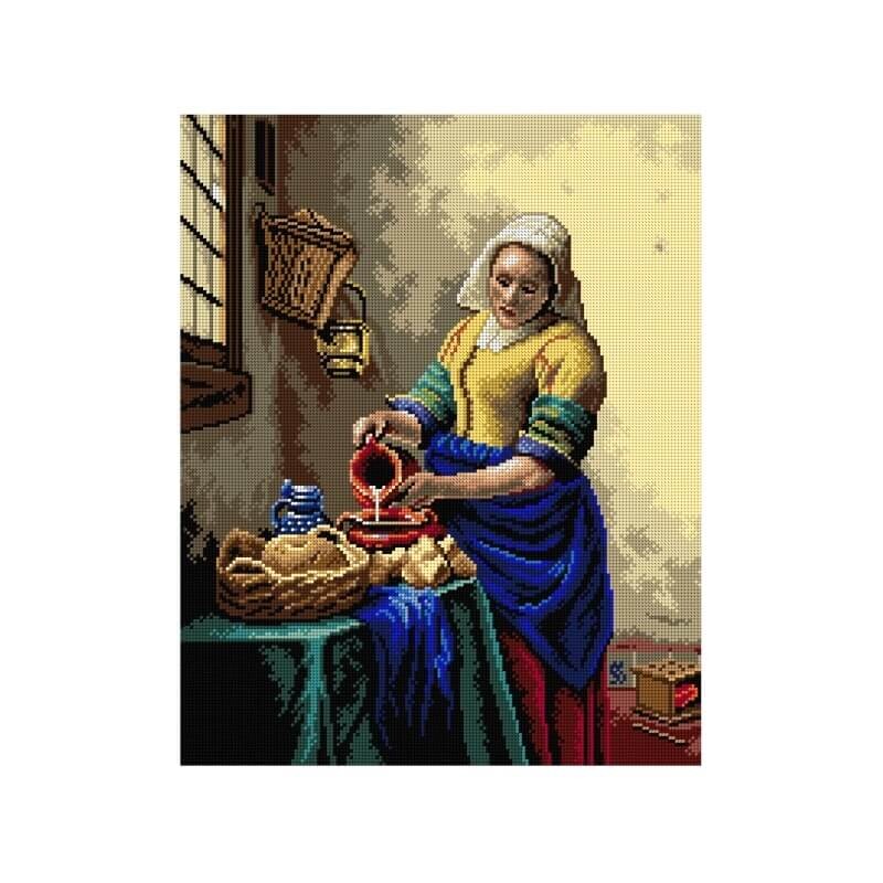 Η Γαλατού (τυπωμένος καμβάς 40x50cm)