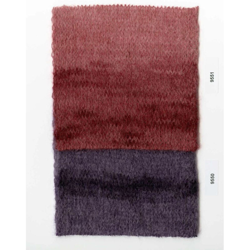Silk Mohair Printed