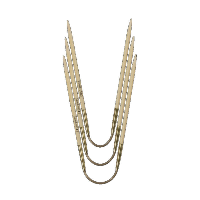 Καλτσοβελόνες addiCraSyTrio Bamboo 24cm-Addi