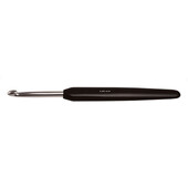 Βελονάκι KnitPro-Waves Black Aluminium