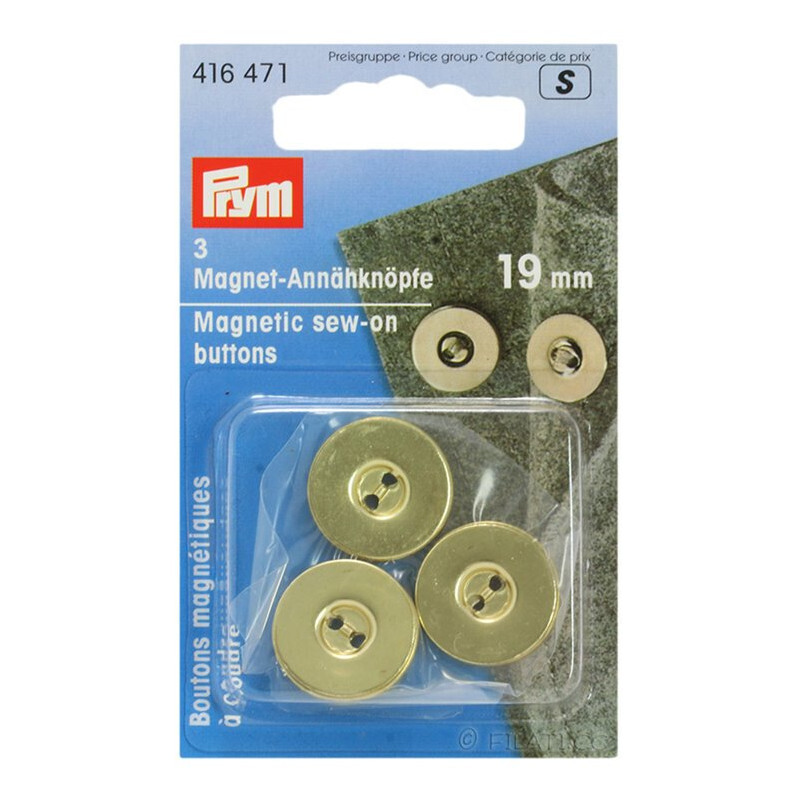Μαγνητικά κουμπιά ραβόμενα 19mm - Prym