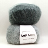 Silk Mohair Printed