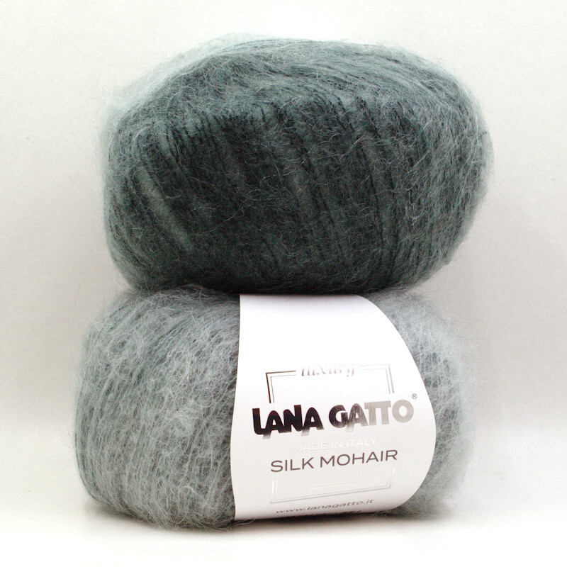 Silk Mohair Printed