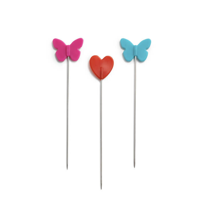 Καρφίτσες με πλαστικό κεφάλι 50x0.60mm, κουτί - Prym Love