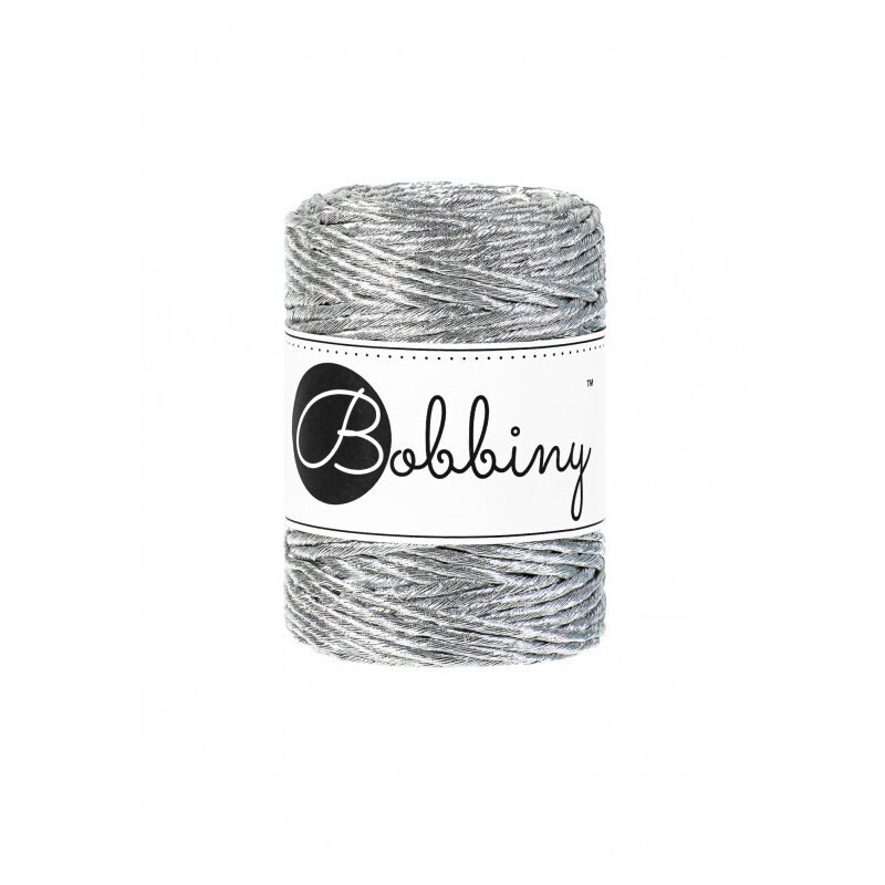 Macrame Cord Single - Regular 3mm - Metallic