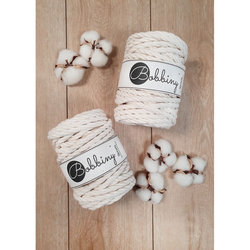 Macrame Cord 3ply - Super XXL 9mm