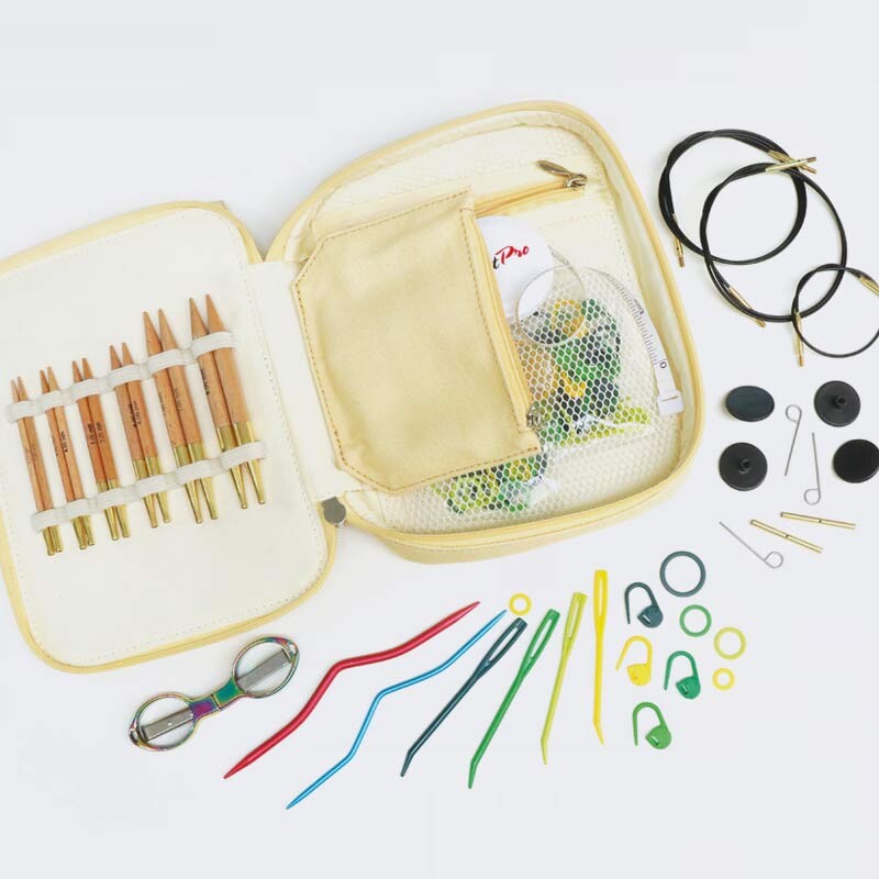 Σετ εναλλάξιμες βελόνες special KnitPro Beginner Set_Basix Beech