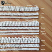 Macrame Cord 3ply - Super XXL 9mm
