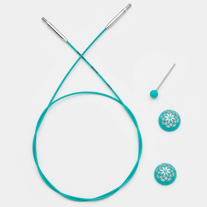 Καλώδιο εναλλάξιμης βελόνας, swivel-KnitPro-Mindful