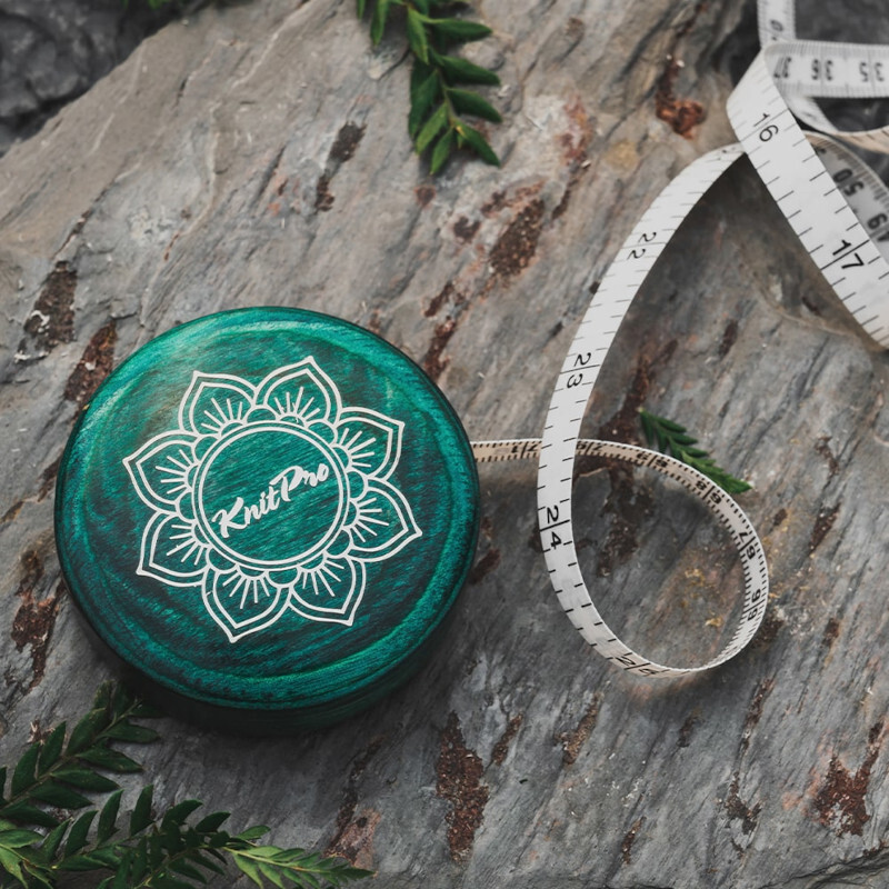 The Teal Ξύλινη Αυτόματη Μεζούρα-KnitPro-Mindful