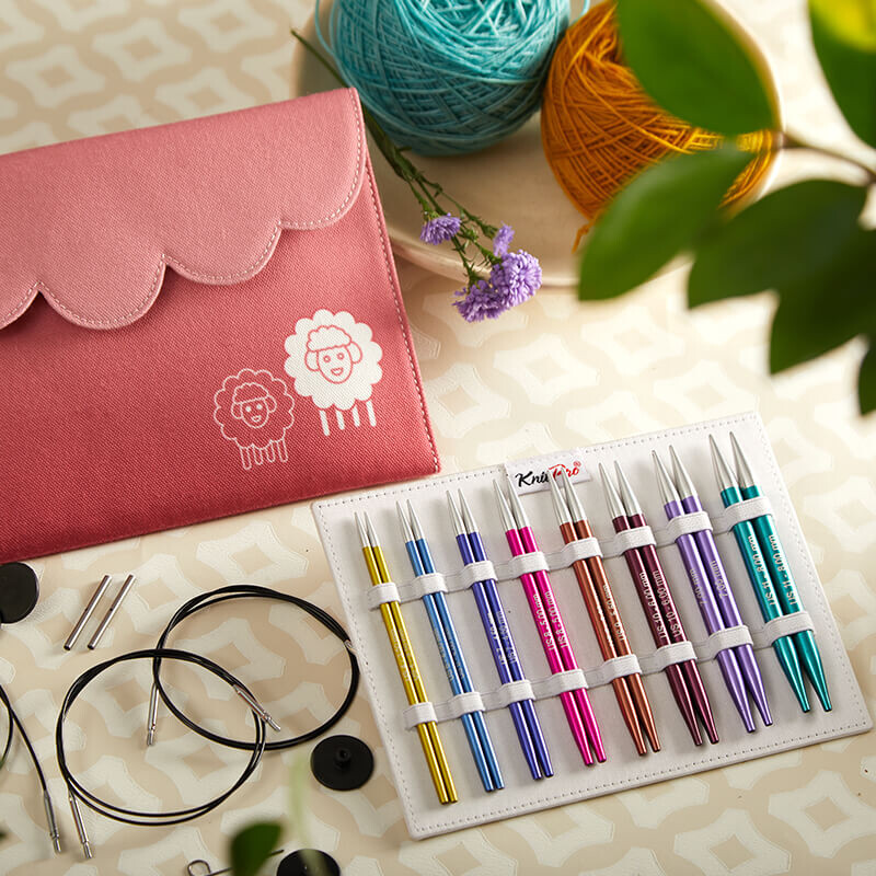 Σετ εναλλάξιμες βελόνες KnitPro-Deluxe Set-Zing