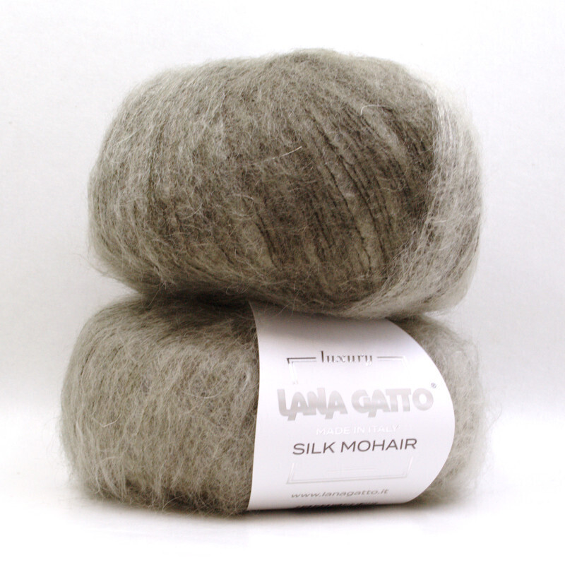 Silk Mohair Printed