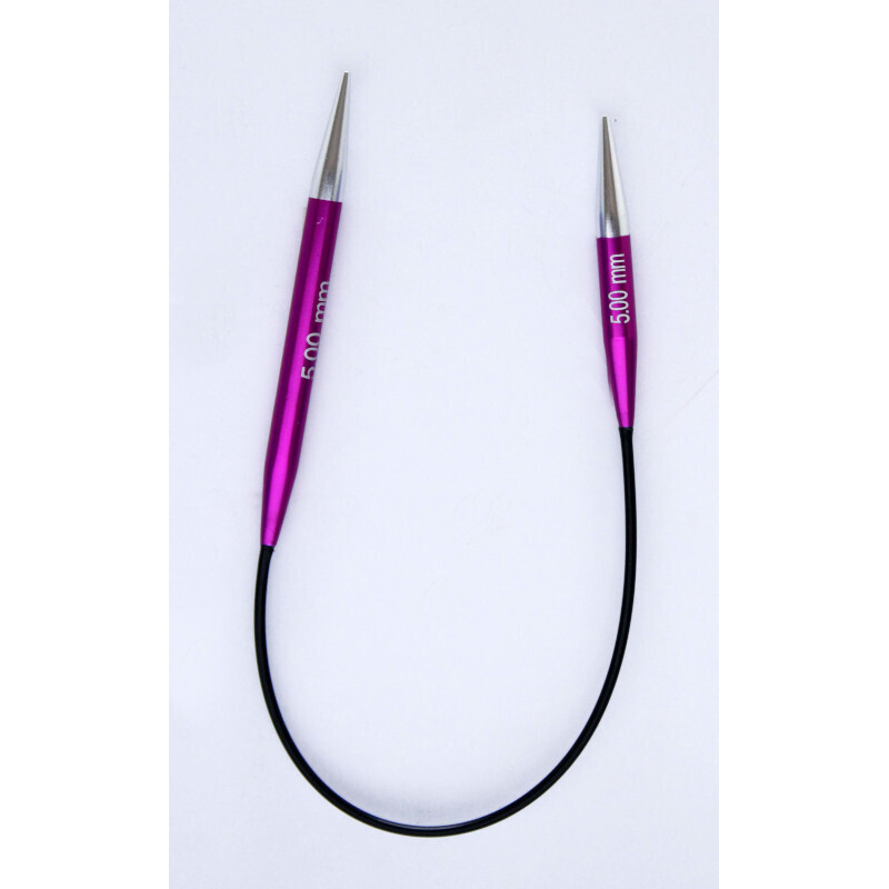 Βελόνες κυκλικές 25cm KnitPro-Zing Asymmetrical