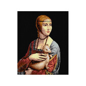 Cecilia Gallerani (τυπωμένος καμβάς 40x50cm)