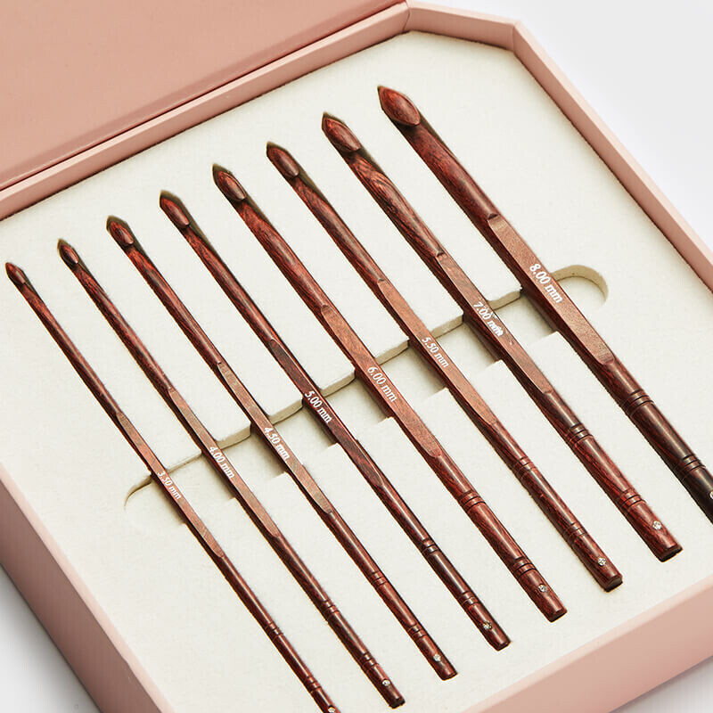 Crochet hook set KnitPro-Rose Set