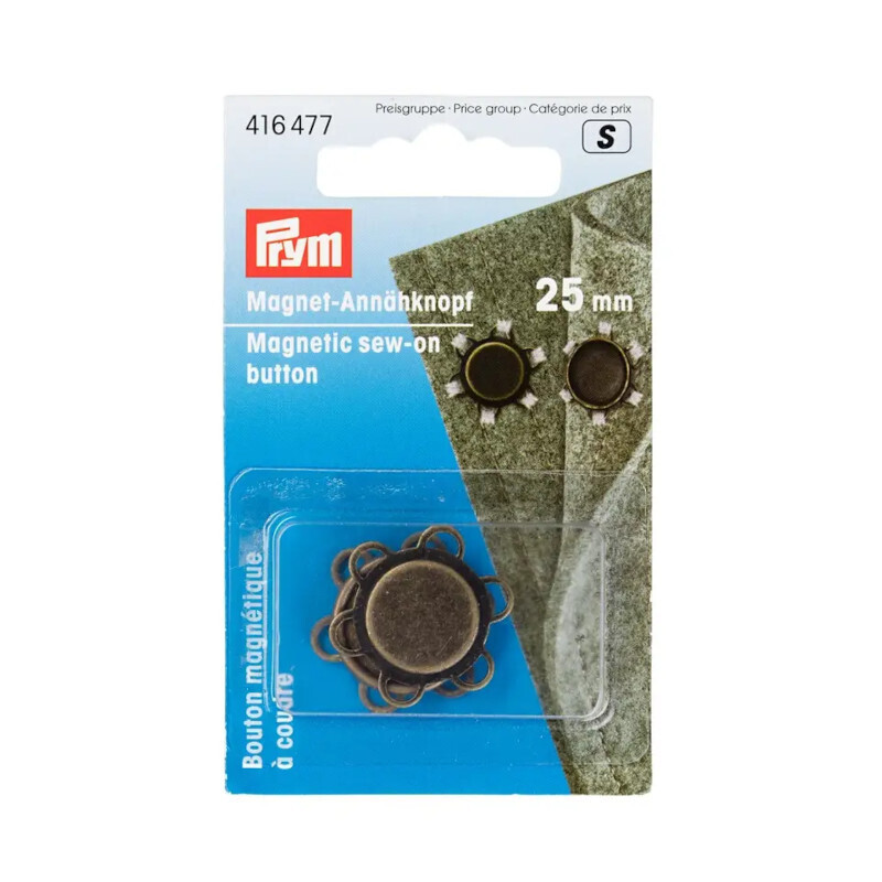 Μαγνητικά κουμπιά ραβόμενα 25mm - Prym