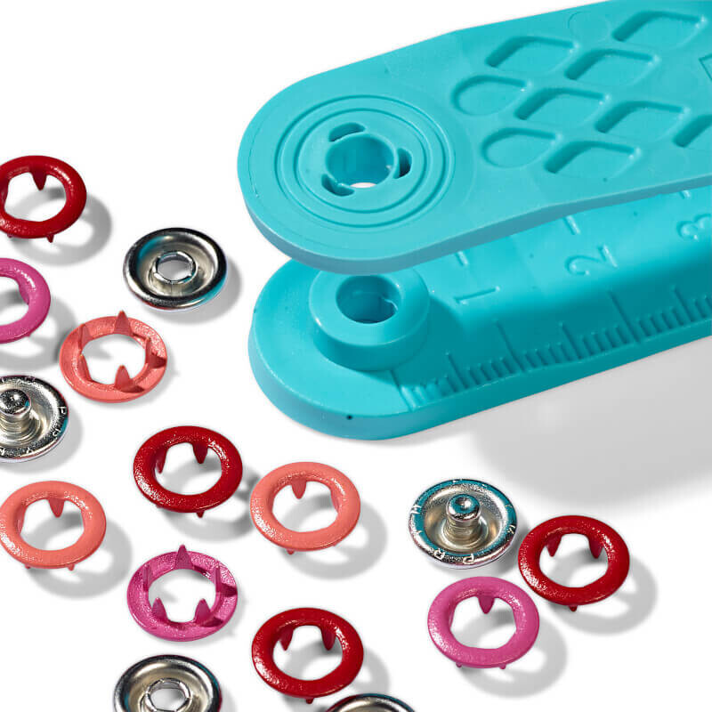 Τρουκς Jersey 8mm, multicolour σετ - Prym Love