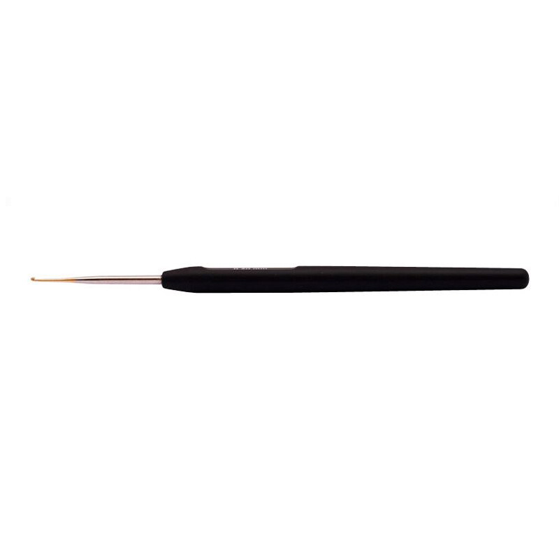 Βελονάκι KnitPro-Steel hook black soft grip
