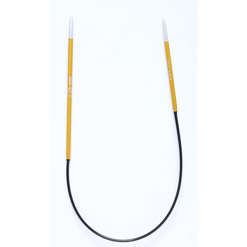 Βελόνες κυκλικές 25cm(10'') KnitPro-Zing Asymmetrical