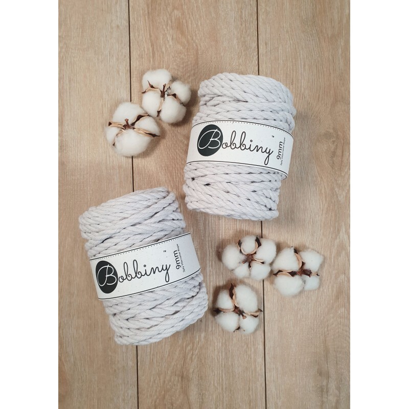 Macrame Cord 3ply - Super XXL 9mm