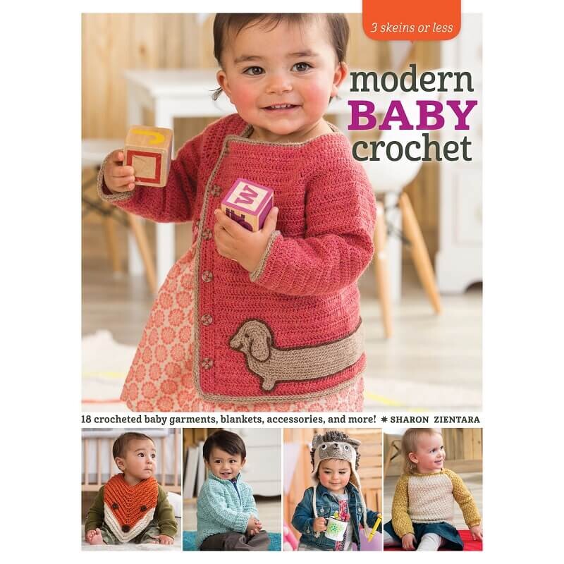 3 Skeins or Less - Modern Baby Crochet, της Sharon Zientara