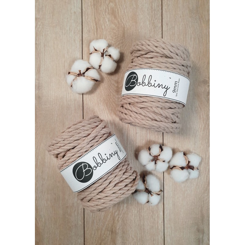 Macrame Cord 3ply - Super XXL 9mm