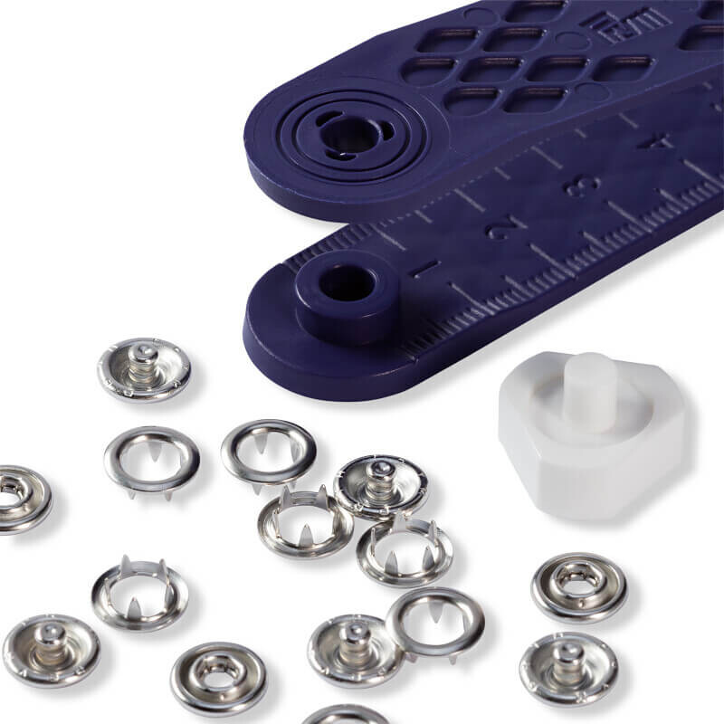 Non-sew press fasteners Jersey (retaining ring), set - Prym
