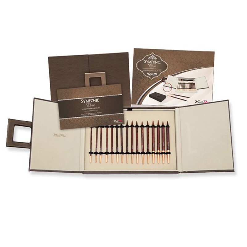 Σετ εναλλάξιμες βελόνες KnitPro-Rose Deluxe Set