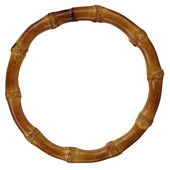 Χερούλια τσάντας, κρίκοι bamboo 12cm - ReStyle