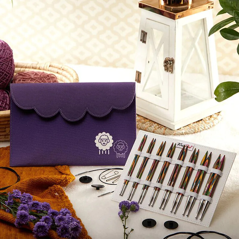 Σετ εναλλάξιμες βελόνες 13cm(5") KnitPro-Deluxe Set-Symfonie