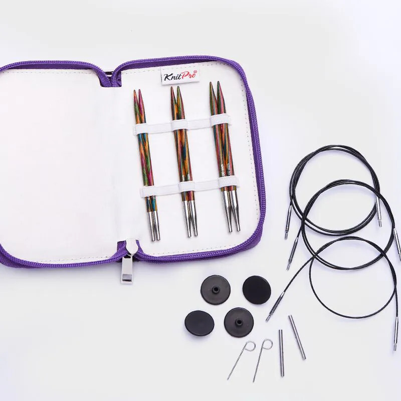 Σετ εναλλάξιμες βελόνες 13cm(5") KnitPro-Starter Set-Symfonie