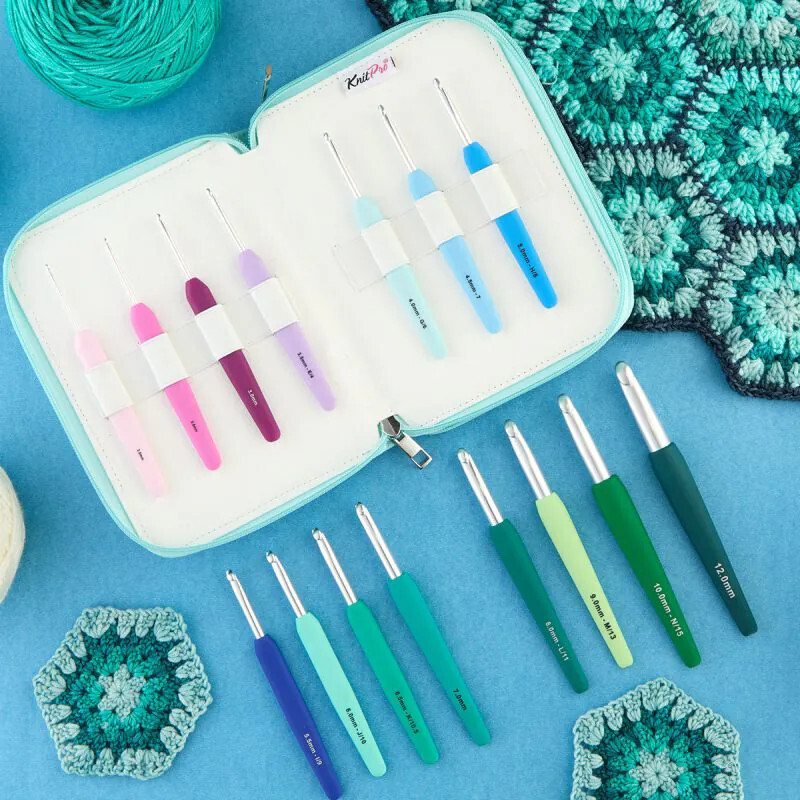 Σετ βελονάκια KnitPro-Waves 2.0 Colorful Grande Set