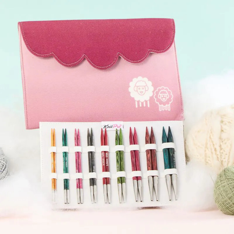 Σετ εναλλάξιμες βελόνες 13cm(5") KnitPro-Deluxe Set-Dreamz